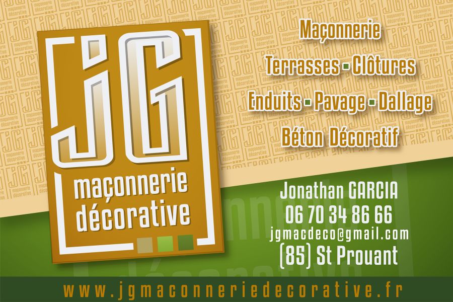 JG MACONNERIE DECORATIVE